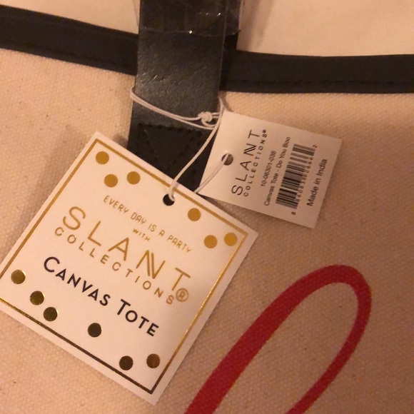 By popular Demand “Do You, Boo” leather straps & trim 100% Canvas tote. Large - Picture 5 of 6